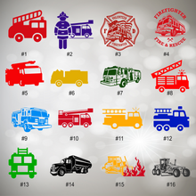 Load image into Gallery viewer, FIRE ENGINE #6 | Vinyl Decal