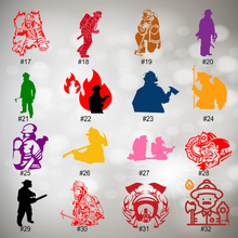 Load image into Gallery viewer, FIREFIGHTER #28 | Vinyl Decal