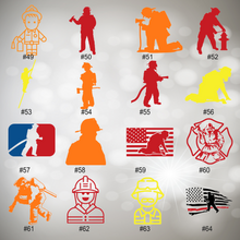 Load image into Gallery viewer, FIREFIGHTER #36 | Vinyl Decal