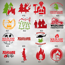 Load image into Gallery viewer, WILDLAND FIREFIGHTER #18 | Vinyl Decal