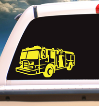 Load image into Gallery viewer, FIRE ENGINE #7 | Vinyl Decal