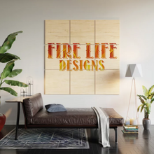 Load image into Gallery viewer, 1. wood wall art 5'x5'