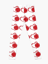 Load image into Gallery viewer, MALTESE CROSS with HEART #49 | women's leggings