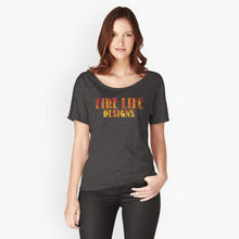 Load image into Gallery viewer, 1. women's relaxed fit tee