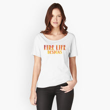 Load image into Gallery viewer, 1. women's relaxed fit tee