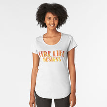Load image into Gallery viewer, 1. women's scoop neck tee