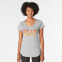Load image into Gallery viewer, 1. women's scoop neck tee