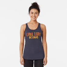 Load image into Gallery viewer, I LOVE MY FIREFIGHTER #1 | women's racerback tank top