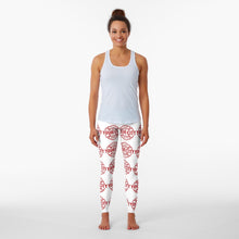 Load image into Gallery viewer, MALTESE CROSS with CITY #23 | women's leggings