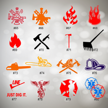 Load image into Gallery viewer, FIREFIGHTING #49-64 | Vinyl Decal
