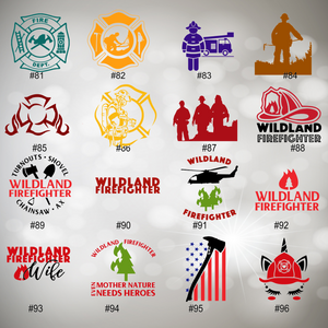 FIREFIGHTING #81-96 | Vinyl Decal