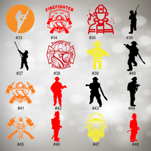 Load image into Gallery viewer, FIREFIGHTER #28 | Vinyl Decal
