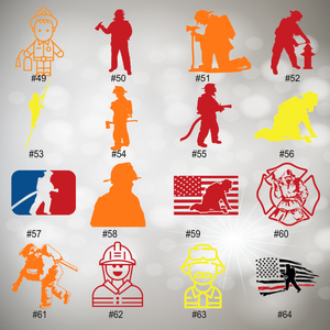 FIREFIGHTER #30 | Vinyl Decal