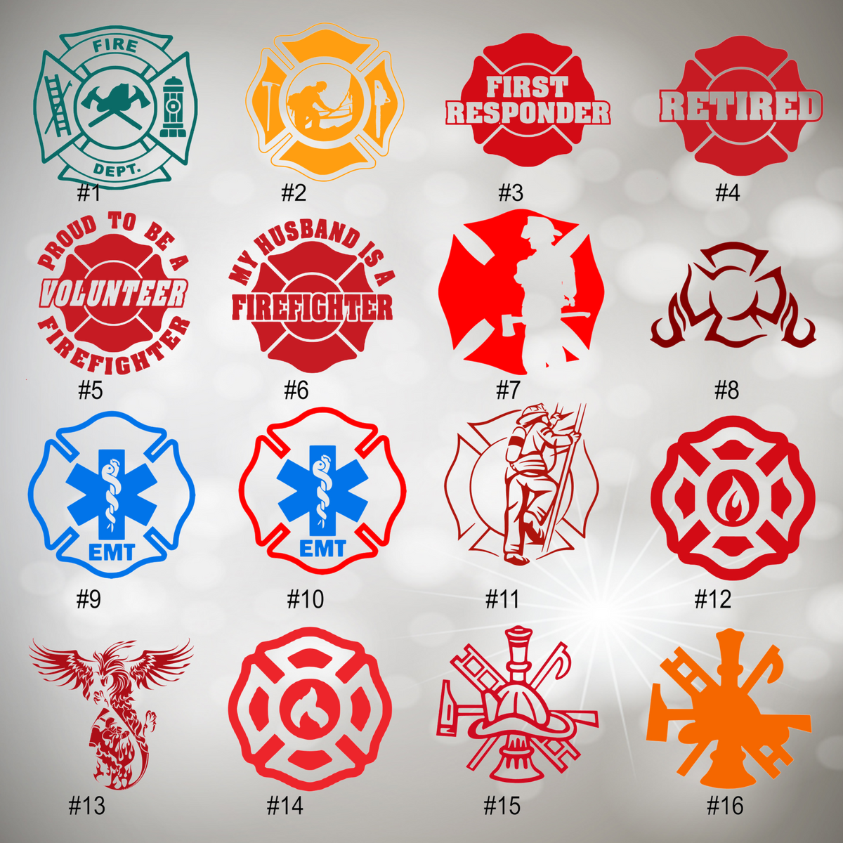 Spr Sticker FIREFIGHTER SCRAMBLE #16 | Vinyl Decal – FireLifeDesigns