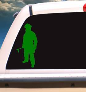 FIREFIGHTER #21 | Vinyl Decal