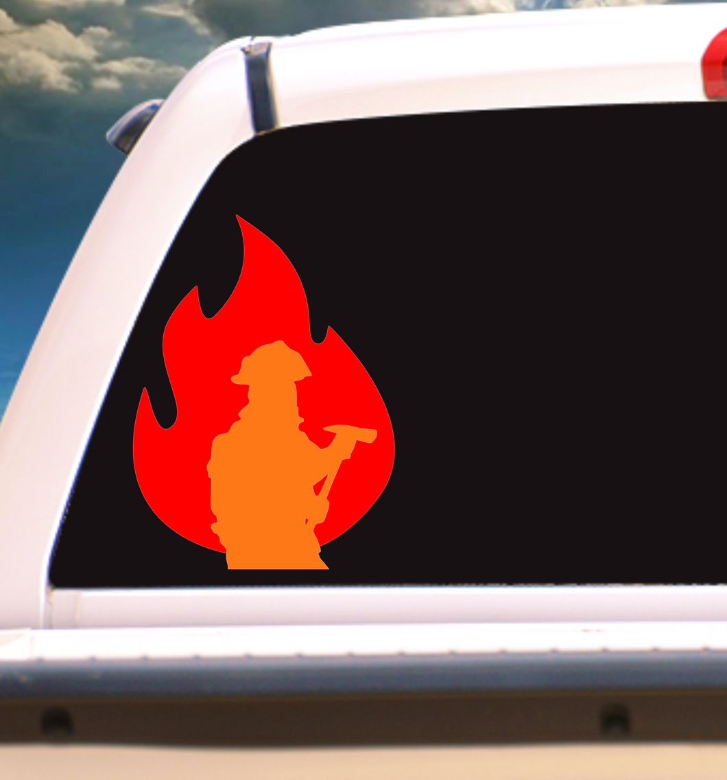 FIREFIGHTER #22 | Vinyl Decal