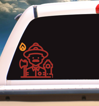 Load image into Gallery viewer, FIREFIGHTER #32 | Vinyl Decal
