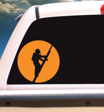 Load image into Gallery viewer, FIREFIGHTER #33 | Vinyl Decal
