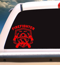 Load image into Gallery viewer, FIREFIGHTER #34 | Vinyl Decal
