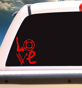 FIRE LOVE #6 | Vinyl Decal