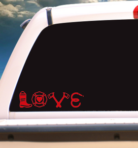 FIRE LOVE #7 | Vinyl Decal