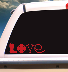 FIRE LOVE #8 | Vinyl Decal