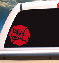 Load image into Gallery viewer, DOZER with MALTESE CROSS #29 | Vinyl Decal
