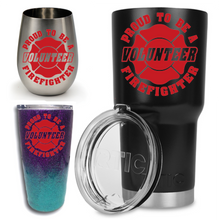 Load image into Gallery viewer, MALTESE CROSS #5 | Glitter and/or Painted Stainless Steel Tumbler
