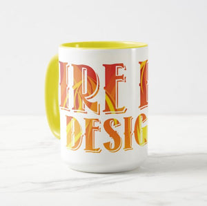 1. two tone coffee mug