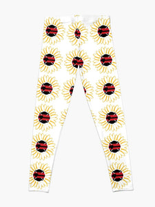 SUNFLOWER MALTESE CROSS #40 | women's leggings