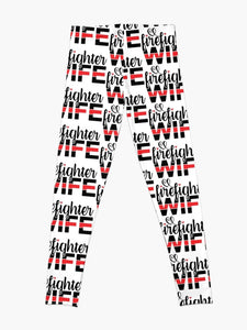 FIRE WIFE #27 | women's leggings