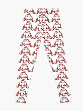 Load image into Gallery viewer, MALTESE CROSS with FLAMES #8 | women&#39;s leggings
