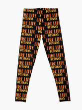 Load image into Gallery viewer, 1. WILDLAND FIREFIGHTER #1-16 | women&#39;s leggings
