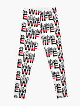 Load image into Gallery viewer, FIRE WIFE #27 | women&#39;s leggings
