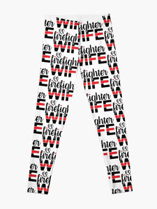 FIRE WIFE #27 | women's leggings
