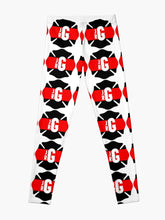Load image into Gallery viewer, MALTESE CROSS with INITIALS #21 | women&#39;s leggings
