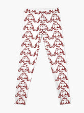 Load image into Gallery viewer, MALTESE CROSS with FLAMES #8 | women&#39;s leggings
