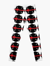 Load image into Gallery viewer, MALTESE CROSS with RED LINE HEART #43 | women&#39;s leggings
