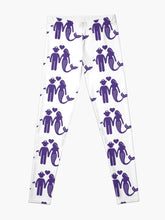 Load image into Gallery viewer, MERMAID FIRE WIFE #31 | women&#39;s leggings
