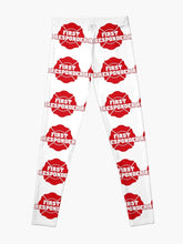 Load image into Gallery viewer, MALTESE CROSS &quot;first responder&quot; #3 | women&#39;s leggings
