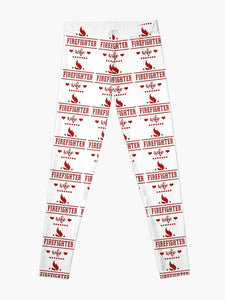 FIRE WIFE #23 | women's leggings
