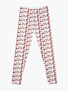 FIRE LOVE #2 | women's leggings