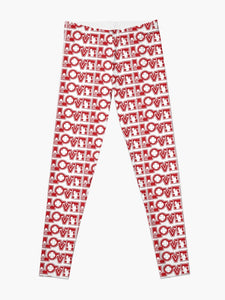 FIRE LOVE #11 | women's leggings