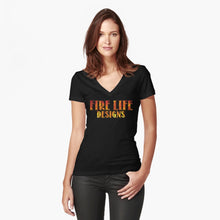 Load image into Gallery viewer, 1. women&#39;s v-neck tee
