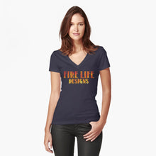 Load image into Gallery viewer, 1. women&#39;s v-neck tee
