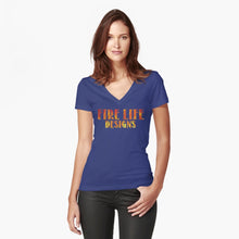 Load image into Gallery viewer, 1. women&#39;s v-neck tee
