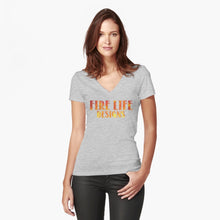 Load image into Gallery viewer, 1. women&#39;s v-neck tee
