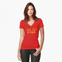 Load image into Gallery viewer, 1. women&#39;s v-neck tee
