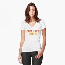 Load image into Gallery viewer, 1. women&#39;s v-neck tee
