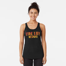 Load image into Gallery viewer, MALTESE CROSS with RED LINE and HEART #16 | women&#39;s racerback tank top
